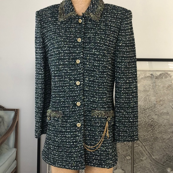 New St John Tweed Jacket Size 2 